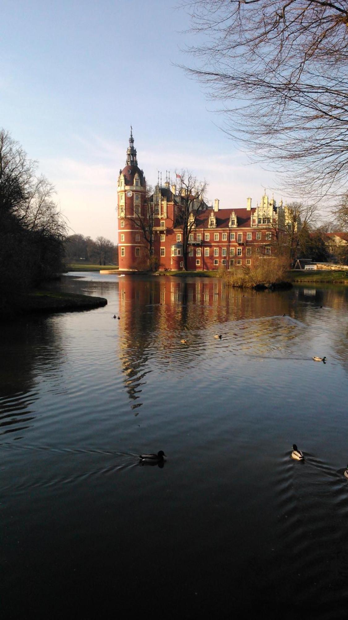 Pension Am Park Bad Muskau Exteriér fotografie